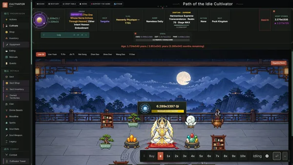 Path of the idle cultivator screenshot 1