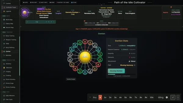 Path of the idle cultivator screenshot 5