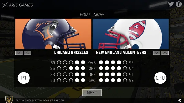 Axis Football 2016 screenshot 15