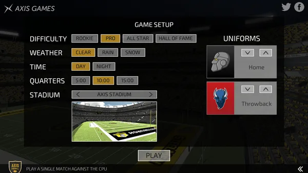 Axis Football 2016 screenshot 16