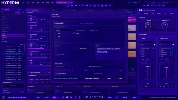 HyperION DAW screenshot 16