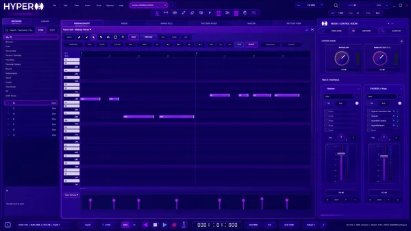 HyperION DAW screenshot 2