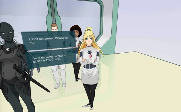 Angels & Demigods - SciFi VR Visual Novel screenshot 7