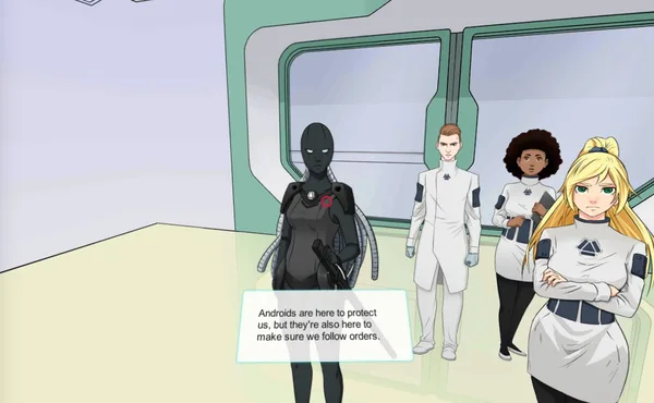 Angels & Demigods - SciFi VR Visual Novel screenshot 8
