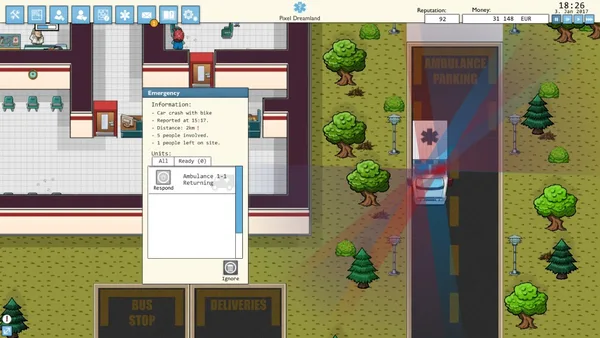 Hospitalize screenshot 2