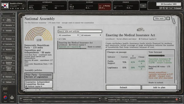 For the Fatherland: Chronicle of Park Chung-hee screenshot 8