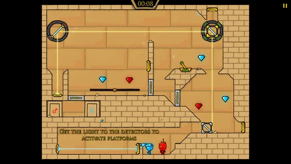 Fireboy & Watergirl 2: The Light Temple screenshot 1
