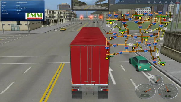 18 Wheels of Steel: Across America screenshot 4