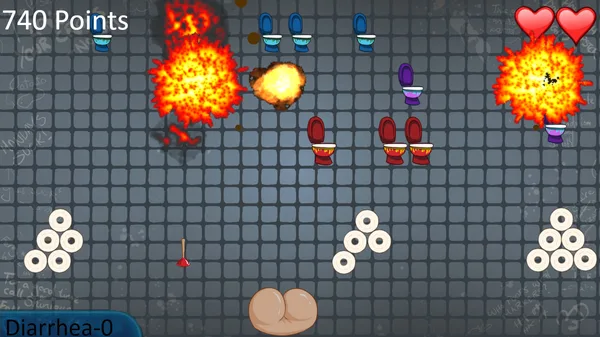 PooShooter: Toilet Invaders screenshot 1