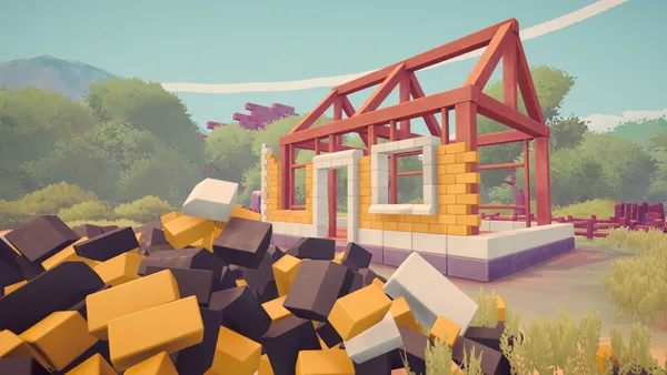 Brick by Brick: Tidy Up the Small Town! screenshot 2