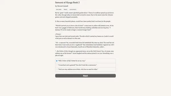 Samurai of Hyuga Book 2 screenshot 1
