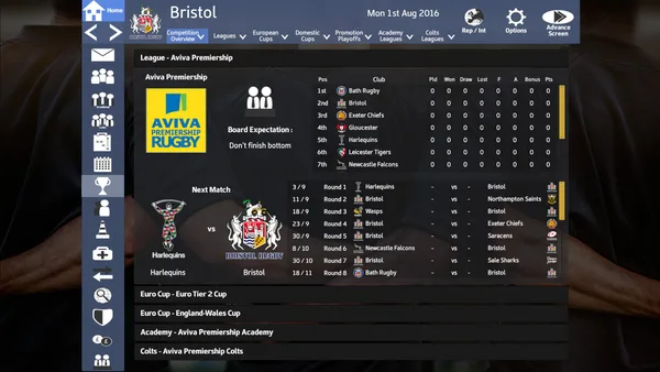 Rugby Union Team Manager 2017 screenshot 13