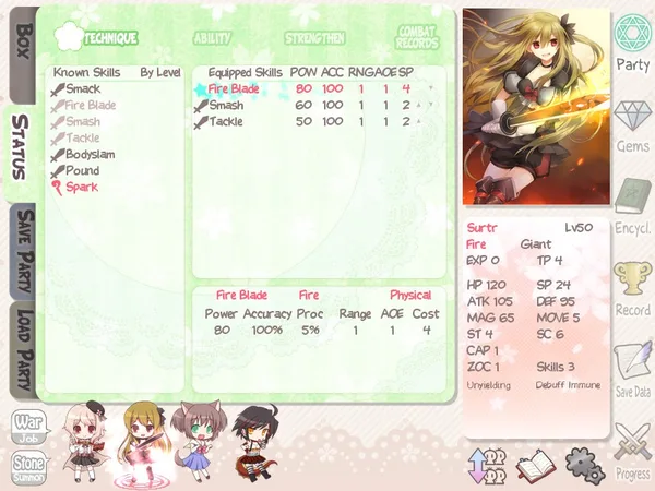 Moekuri: Adorable + Tactical SRPG screenshot 5