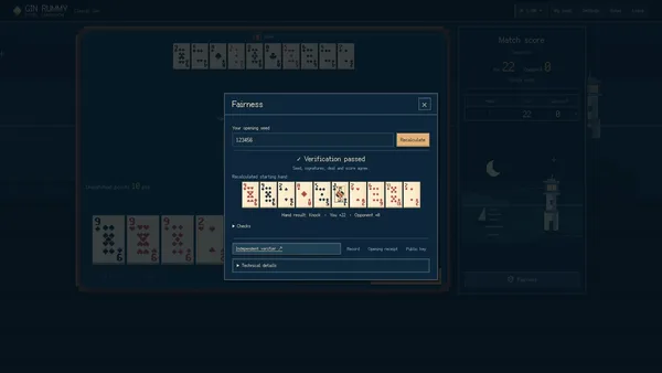 Gin Rummy: Pixel Cardroom screenshot 2