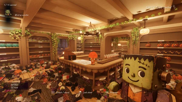 Tidy Up the Halloween Shop screenshot 1