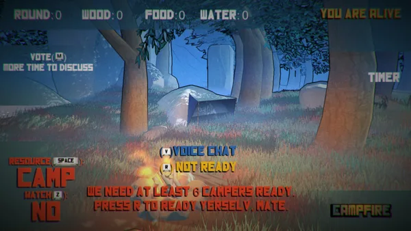 Campfire: One of Us Is the Killer screenshot 3