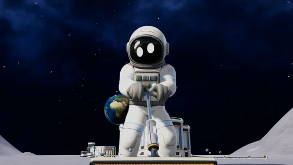 Screenshot 1 di Moon Sweepers