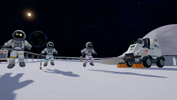 Screenshot 3 di Moon Sweepers
