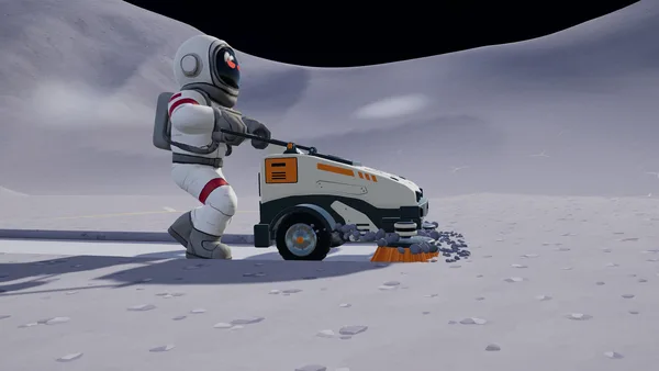 Screenshot 8 di Moon Sweepers