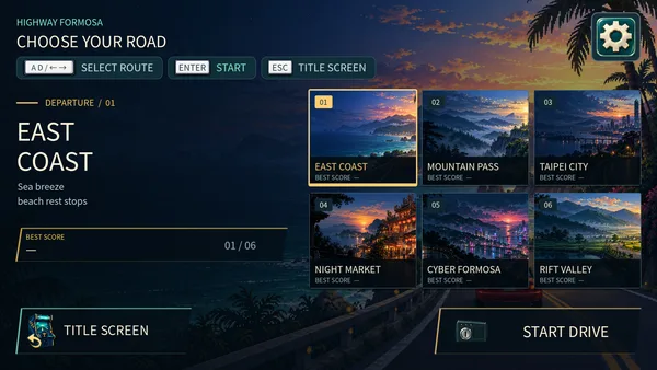 Highway Formosa screenshot 1
