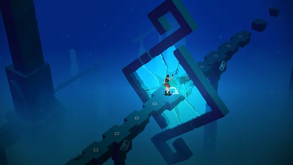 Lara Croft GO screenshot 1