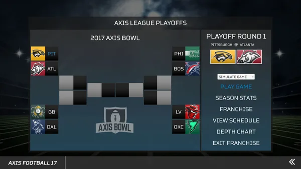 Axis Football 2017 screenshot 21