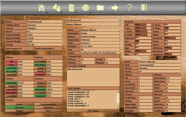 World Boxing Manager screenshot 13