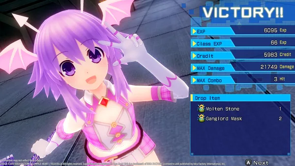 Superdimension Neptune VS Sega Hard Girls screenshot 12