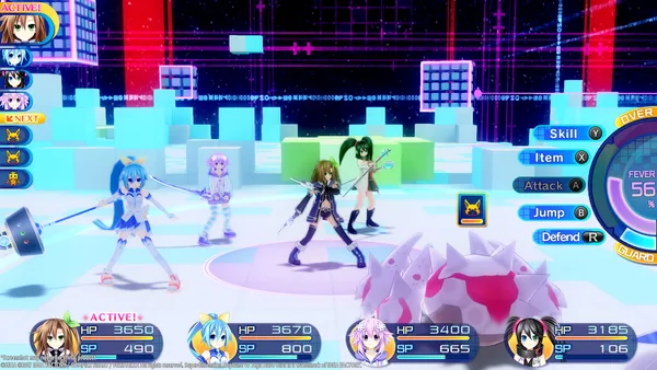 Superdimension Neptune VS Sega Hard Girls screenshot 2