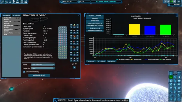 Interstellar Transport Company screenshot 3