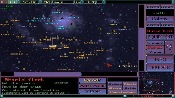 Imperium Galactica screenshot 4