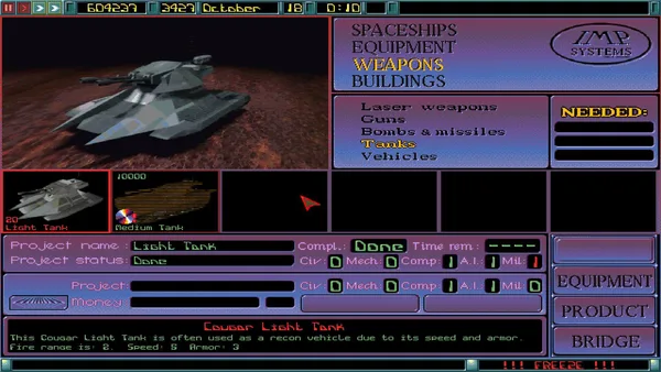Imperium Galactica screenshot 5