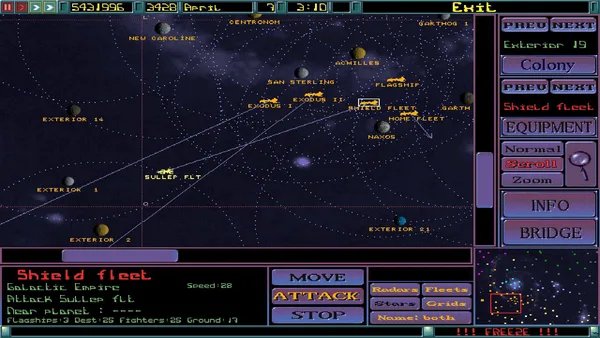 Imperium Galactica screenshot 6