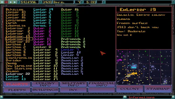 Imperium Galactica screenshot 7