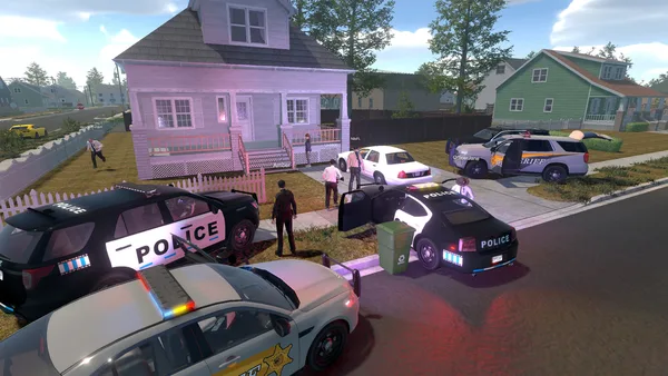 Screenshot 1 di Flashing Lights - Police, Firefighting, Emergency Services (EMS) Simulator