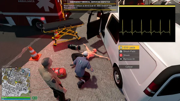 Screenshot 14 di Flashing Lights - Police, Firefighting, Emergency Services (EMS) Simulator