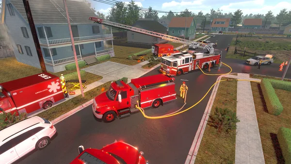 Screenshot 16 di Flashing Lights - Police, Firefighting, Emergency Services (EMS) Simulator