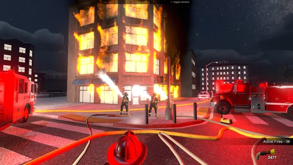 Screenshot 2 di Flashing Lights - Police, Firefighting, Emergency Services (EMS) Simulator
