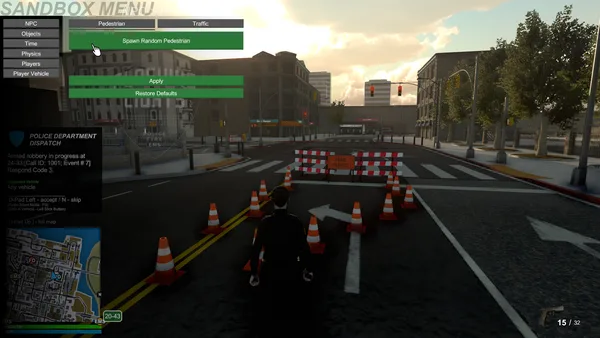 Screenshot 4 di Flashing Lights - Police, Firefighting, Emergency Services (EMS) Simulator
