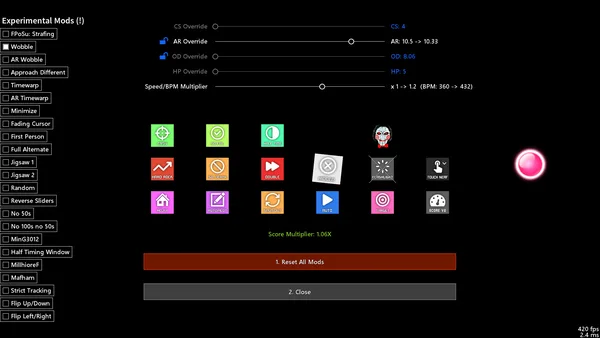 Screenshot 6 di McOsu