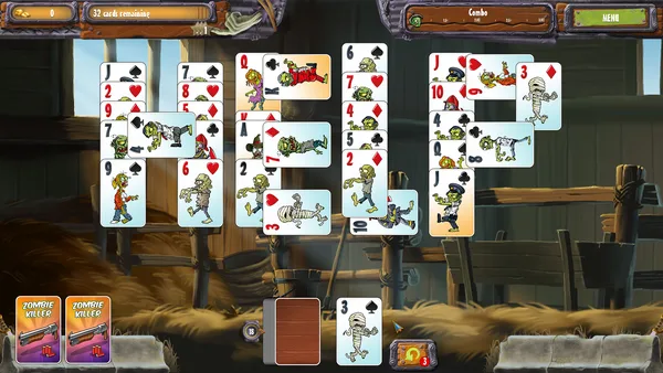 Zombie Solitaire 2 Chapter 2 screenshot 3