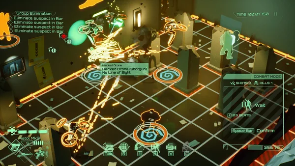 All Walls Must Fall - A Tech-Noir Tactics Game screenshot 12