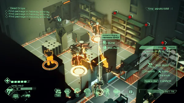 All Walls Must Fall - A Tech-Noir Tactics Game screenshot 3