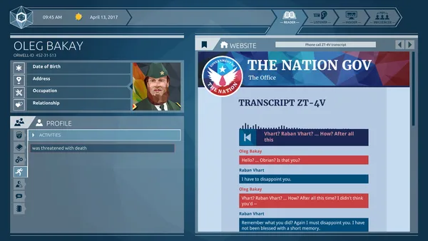 Orwell: Ignorance is Strength screenshot 4