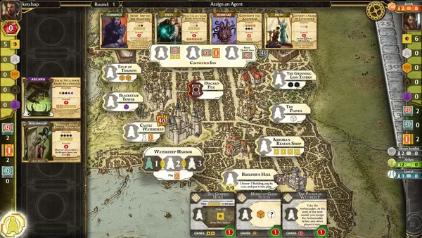 Screenshot 2 di D&D Lords of Waterdeep