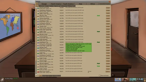 Automobile Tycoon screenshot 4