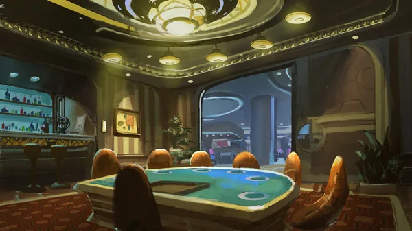 Lucky Night: Texas Hold'em VR screenshot 1