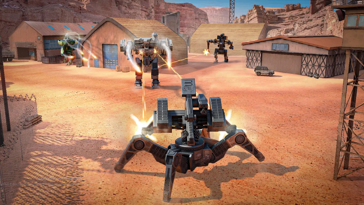 WWR: Warfare Robots screenshot 1