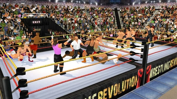 Wrestling Revolution 3D screenshot 4