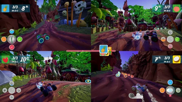 All-Star Fruit Racing screenshot 4